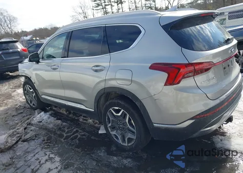 2022 Hyundai Santa Fe Plug-In Hybrid Limited z USA, uszkodzony, nr VIN KM8S7DA23NU051760